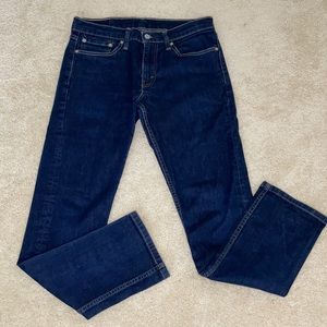 Levi’s 511 Jeans; Deep Navy; Size: 31W 32L